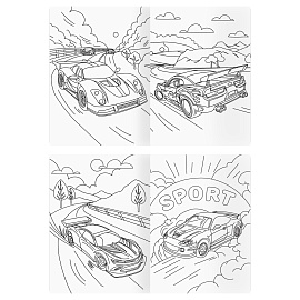 Раскраска А4, 16 стр., ТРИ СОВЫ "Для мальчиков