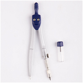 Готовальня ArtSpace, 2 предмета, циркуль 115мм, пластиковый футляр фото Готовальня ArtSpace, 2 предмета, циркуль 115мм, пластиковый футляр