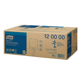 Бумага протирочная с центральной вытяжкой 270 метров, TORK Reflex (M4) 1-слойная, КОМПЛЕКТ 6 рулонов, 120000 фото Бумага протирочная с центральной вытяжкой 270 метров, TORK Reflex (M4) 1-слойная, КОМПЛЕКТ 6 рулонов, 120000