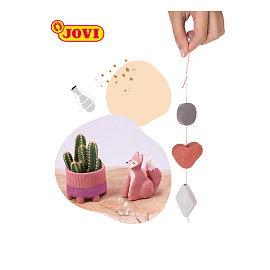 Паста для моделирования Jovi самозатвердевающая серая 250 г