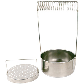 Кистемойка Гамма "Студия", диаметр 10,5см, высота 18см, алюминий фото Кистемойка Гамма "Студия", диаметр 10,5см, высота 18см, алюминий