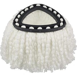 Насадка МОП для верёвочной швабры Vileda Professional УльтраСпин Мини микрофибра 15x11 см белая