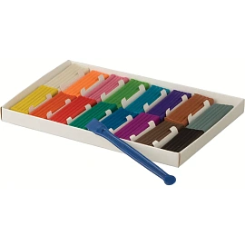 Пластилин классический Гамма Мультики 16 цветов 320 грамм