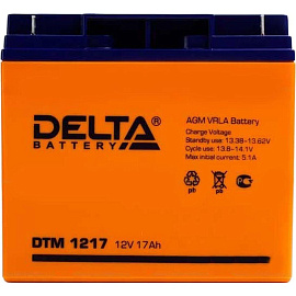Батарея для ИБП Delta DTM 1217 12 В 17 Ач фото Батарея для ИБП Delta DTM 1217 12 В 17 Ач