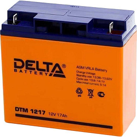 Батарея для ИБП Delta DTM 1217 12 В 17 Ач фото Батарея для ИБП Delta DTM 1217 12 В 17 Ач