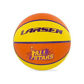Мяч баскетбольный Larsen All Stars №7 разноцветный