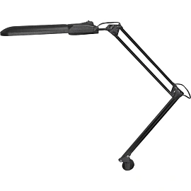 Светильник настольный Трансвит Дельта черный (металло-пластиковая струбциина)