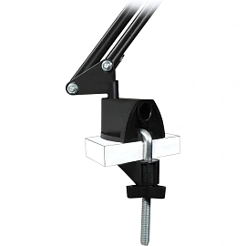 Светильник настольный Трансвит Дельта черный (металло-пластиковая струбциина)