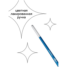 Кисть синтетика Гамма, плоскоовальная №06 фото Кисть синтетика Гамма, плоскоовальная №06