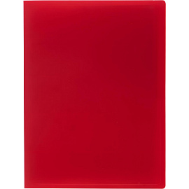 Папка файловая на 40 файлов Attache A4 25 мм красная (толщина обложки 0.4 мм)