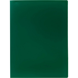 Папка файловая на 40 файлов Attache A4 25 мм зеленая (толщина обложки 0.4 мм)