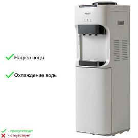Кулер для воды Vatten V45WE белый (нагрев и охлаждение) фото Кулер для воды Vatten V45WE белый (нагрев и охлаждение)