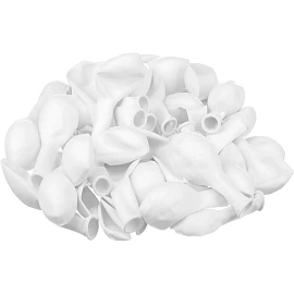 Набор шаров воздушных Belbal Пастель Экстра White 30 см (50 штук в упаковке)