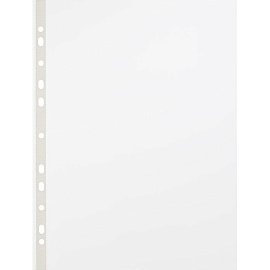 Файл-вкладыш (мультифора) Attache Стандарт А4 30 мкм рифленый с перфорацией (100 штук в упаковке)