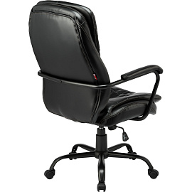 Кресло для руководителя Easy Chair 559 TPU чёрное (экокожа, металл)
