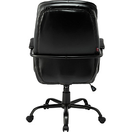 Кресло для руководителя Easy Chair 559 TPU чёрное (экокожа, металл)