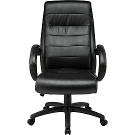 Кресло для руководителя Easy Chair 648 TPU чёрное (экокожа, пластик)