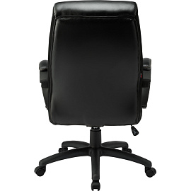 Кресло для руководителя Easy Chair 648 TPU чёрное (экокожа, пластик)