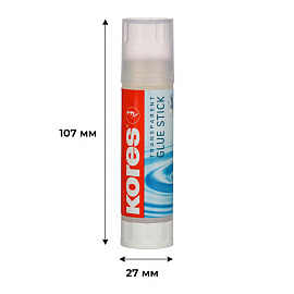 Клей-карандаш Kores 21 г прозрачный