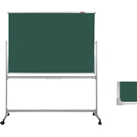 Доска магнитно-меловая 100x150 см Attache Twist лак (поворотная)