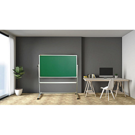 Доска магнитно-меловая 100x150 см Attache Twist лак (поворотная)