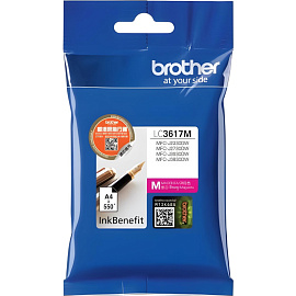 Картридж струйный Brother LC3617M пурпурный оригинальный фото Картридж струйный Brother LC3617M пурпурный оригинальный