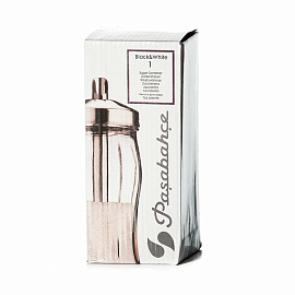 Сахарница с дозатором, объем 260 мл, PASABAHCE "Black&White", фирменная подарочная упаковка, 80078 фото Сахарница с дозатором, объем 260 мл, PASABAHCE "Black&White", фирменная подарочная упаковка, 80078