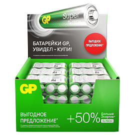 Батарейка GP Super G-Tech AA (LR6) 15A алкалиновая, SB4 фото Батарейка GP Super G-Tech AA (LR6) 15A алкалиновая, SB4