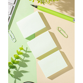 Стикеры Attache 51х51 мм пастельные салатовые (1 блок на 100 листов)