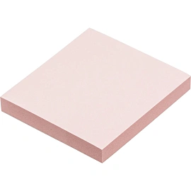 Стикеры Attache 51х51 мм пастельные розовые (1 блок на 100 листов)