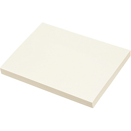 Стикеры Attache 76х101 мм пастельные желтые (1 блок на 100 листов)