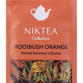Чай ройбуш Niktea 25 пакетиков (апельсин)
