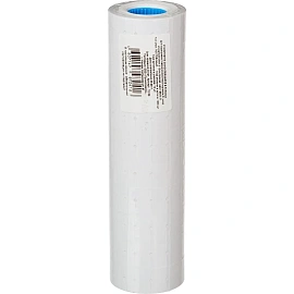 Этикет-лента 21,5х12 белая прям 1000шт/рул 10рул/уп