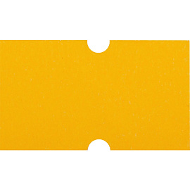 Этикет-лента прямоугольная оранжевая 21.5х12 мм стандарт (10 рулонов по 1000 этикеток)