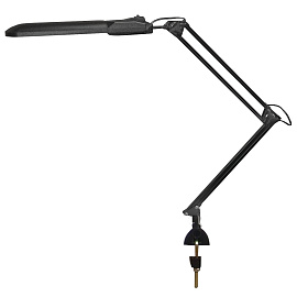 Светильник настольный Трансвит Дельта черный (металлическая струбциина)