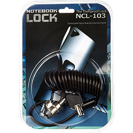 Замок для компьютерной техники Continent NCL-103 kensington ключевой фото Замок для компьютерной техники Continent NCL-103 kensington ключевой