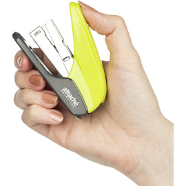 Степлер Attache Selection до 16 листов салатовый (скобы № 10, с антистеплером, энергосберегающий)