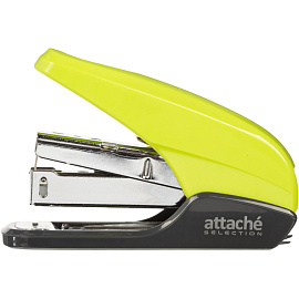 Степлер Attache Selection до 16 листов салатовый (скобы № 10, с антистеплером, энергосберегающий)