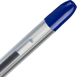 Ручка гелевая неавтоматическая Unomax (Unimax) Max Gel синяя (толщина линии 0.3 мм)