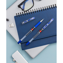 Ручка гелевая неавтоматическая Unomax (Unimax) Max Gel синяя (толщина линии 0.3 мм)