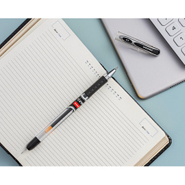 Ручка гелевая неавтоматическая Unomax (Unimax) Max Gel черная (толщина линии 0.3 мм)