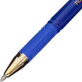 Ручка гелевая неавтоматическая Unomax (Unimax) Top Tek синяя (толщина линии 0.3 мм)