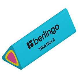 Ластик Berlingo "Triangle", треугольный, термопластичная резина, 44*15*15мм