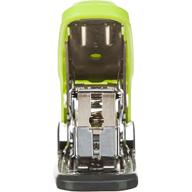 Степлер Attache Selection до 20 листов салатовый (скобы № 24/6, 26/6, с антистеплером, энергосберегающий)