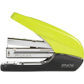 Степлер Attache Selection до 25 листов салатовый (скобы № 24/6, 26/6, энергосберегающий)