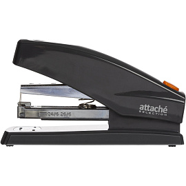 Степлер Attache Selection до 25 листов темно-серый (скобы № 24/6, 26/6, энергосберегающий)