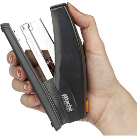 Степлер Attache Selection до 25 листов темно-серый (скобы № 24/6, 26/6, энергосберегающий)