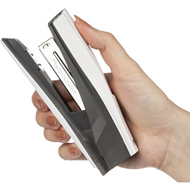 Степлер Attache Selection Iceberg до 20 листов чёрный/белый (скобы № 10, 24/6, 26/6)