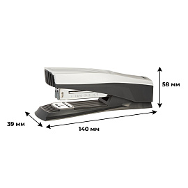 Степлер Attache Selection Iceberg до 20 листов чёрный/белый (скобы № 10, 24/6, 26/6)