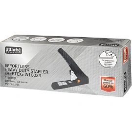 Степлер мощный Attache Selection до 100 листов черный (скобы № 23/6, 23/13, энергосберегающий)